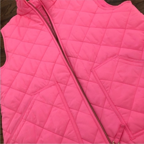 CREWCUTS link Quilted Vest pink size 4-5 - Picture 4 of 7